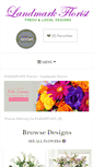 Mobile Screenshot of landmarkfloral.com